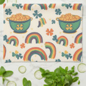 Linge De Cuisine Arcs-en-ciel chanceux (Plié)