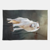 Linge De Cuisine Arctic wolf (Horizontal)