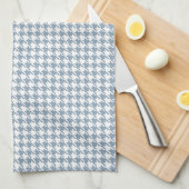 Linge De Cuisine Ardoise et blanc en pied de jambe (Quart Plié)