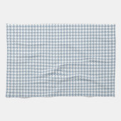 Linge De Cuisine Ardoise et blanc en pied de jambe (Horizontal)
