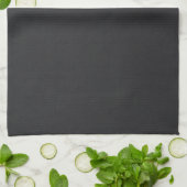 Linge De Cuisine Ardoise noire (Plié)