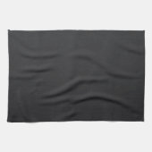Linge De Cuisine Ardoise noire (Horizontal)