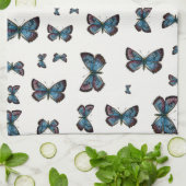 Linge De Cuisine Arion glaucopsyche - Le Grand Papillon Bleu (Plié)