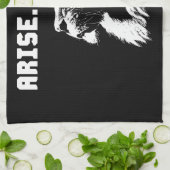 Linge De Cuisine ARISE - Lion Motivational (Plié)