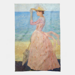 Linge De Cuisine Aristide Maillol - Femme avec Parasol