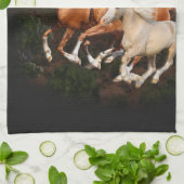 Linge De Cuisine Arizona Chevaux sauvages (Plié)