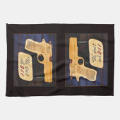 Linge De Cuisine Arme à feu (Horizontal)