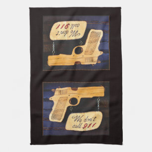 Linge De Cuisine Arme à feu