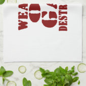 Linge De Cuisine Arme De Destruction Du Gaz (Plié)