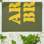 LINGE DE CUISINE ARMÉE BRAT (Plié)