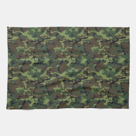 Linge De Cuisine Armée Camo (Horizontal)