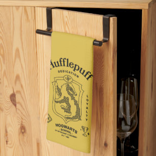 Linge De Cuisine Armoiries de dévouement Patience Loyauté HUFFLEPUF