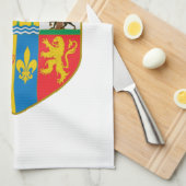 Linge De Cuisine Armoiries du Pays basque (Euskal Herria), (Quart Plié)