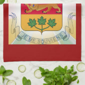 Linge De Cuisine Armoiries du Québec (Plié)