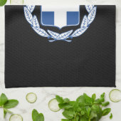 Linge De Cuisine Armoiries grecques (Plié)