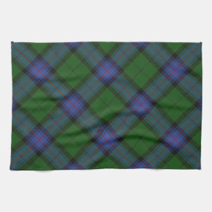 Linge De Cuisine Armstrong Clan Tartan Scottish Plaid Motif
