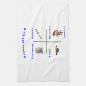 Linge De Cuisine Armure de Dieu (Vertical)