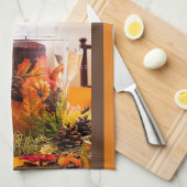 Linge De Cuisine Arrangement de chute (Quart Plié)