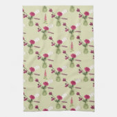 Linge De Cuisine Arrangement exotique de fleurs dans le verre (Vertical)