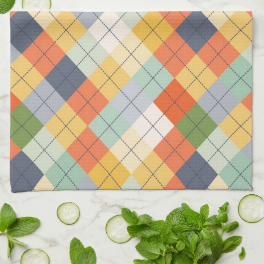 Linge De Cuisine Arrière - plan 2 (Plié)