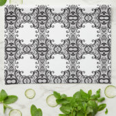 Linge De Cuisine Arrière - plan 2 de dentelle (Plié)