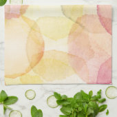 Linge De Cuisine Arrière - plan abstrait conçu avec l'aquarelle (Plié)