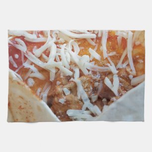 Linge De Cuisine Arrière - plan alimentaire Funny de Burrito Cheese