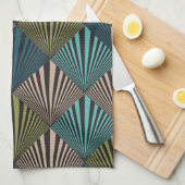 Linge De Cuisine Arrière - plan d'art de bruit (Quart Plié)