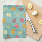 Linge De Cuisine arrière - plan de bébé (Quart Plié)