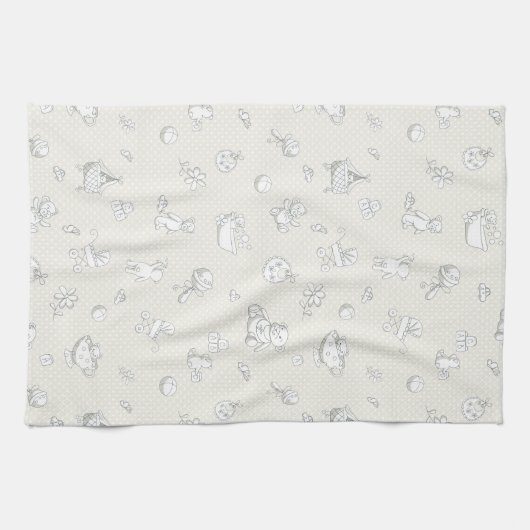 Linge De Cuisine Arrière - plan de bébé (Horizontal)