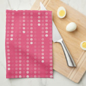 Linge De Cuisine Arrière - plan de chèvrefeuille (Quart Plié)