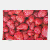 Linge De Cuisine Arrière - plan de fraises (Horizontal)
