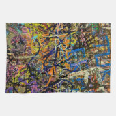 Linge De Cuisine Arrière - plan de graffiti (Horizontal)