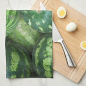 Linge De Cuisine Arrière - plan de pastèque (Quart Plié)