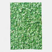 Linge De Cuisine Arrière - plan de pois vert (Vertical)