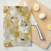 Linge De Cuisine Arrière - plan de pop-corn (Quart Plié)