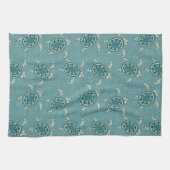 Linge De Cuisine arrière - plan de tortues (Horizontal)