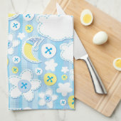 Linge De Cuisine arrière - plan d'enfant (Quart Plié)