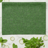 Linge De Cuisine Arrière - plan d'herbe (Plié)