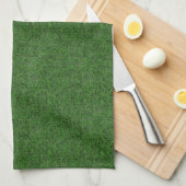 Linge De Cuisine Arrière - plan d'herbe (Quart Plié)