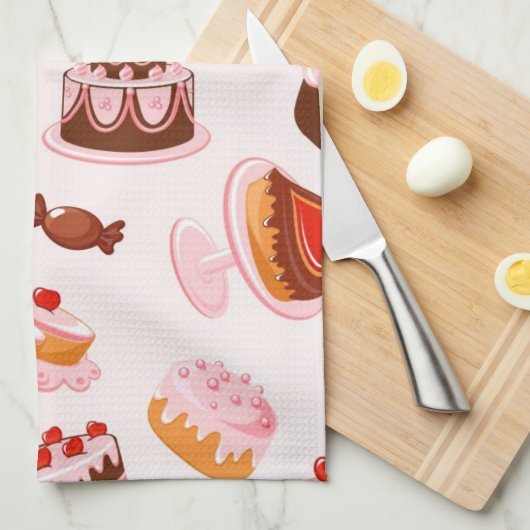 Linge De Cuisine Arrière - plan doux (Quart Plié)