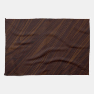 Linge De Cuisine Arrière - plan en bois foncé