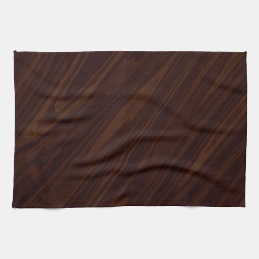 Linge De Cuisine Arrière - plan en bois foncé (Horizontal)