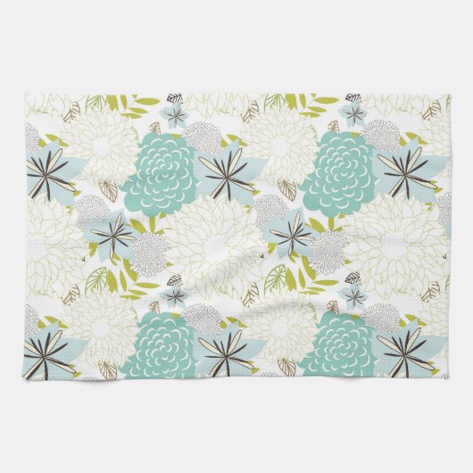 Linge De Cuisine arrière - plan floral (Horizontal)