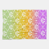 Linge De Cuisine Arrière - plan Gradient Et Dentelle (Horizontal)