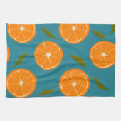 Linge De Cuisine Arrière - plan Motif Oranges de tranches (Horizontal)