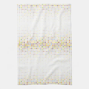 Linge De Cuisine Arrière - plan multicolore de point