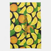 Linge De Cuisine Arrière - plan orange (Vertical)