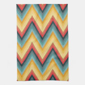 Linge De Cuisine Arrière - plan rayé 2 de zigzag (Vertical)