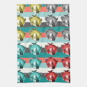 Linge De Cuisine arrière - plan rayé de poisson laid (Vertical)